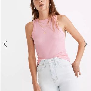 Madewell Brightside Tank Black